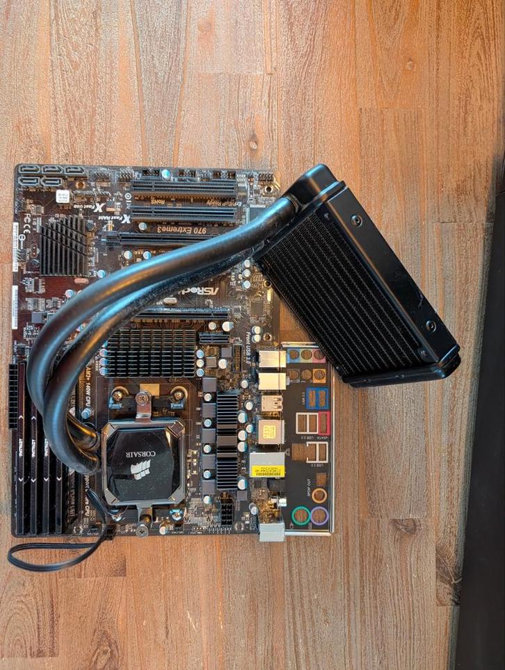 Moederbord, Processor & Werkgeheugen Combo, Computers en Software, Moederborden, Gebruikt, AMD, DDR3, Ophalen of Verzenden