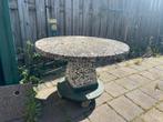 Tuintafel steen, GRATIS, Tuin en Terras, Tuintafels, Ophalen, Gebruikt, Rechthoekig