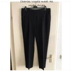 Charles Vögele Frida broek - Maat 46, Charles Vogele, Zwart, Maat 46/48 (XL) of groter, Ophalen of Verzenden