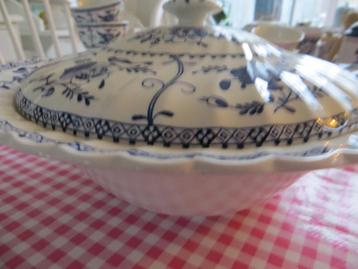 servies/schaal/Johnson brothers/Blue Indies/dekschaal/servie beschikbaar voor biedingen