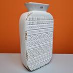 witte keramische design Dôme Deco vaas, Wit, Aardewerk of Porselein, Ophalen of Verzenden, Zo goed als nieuw