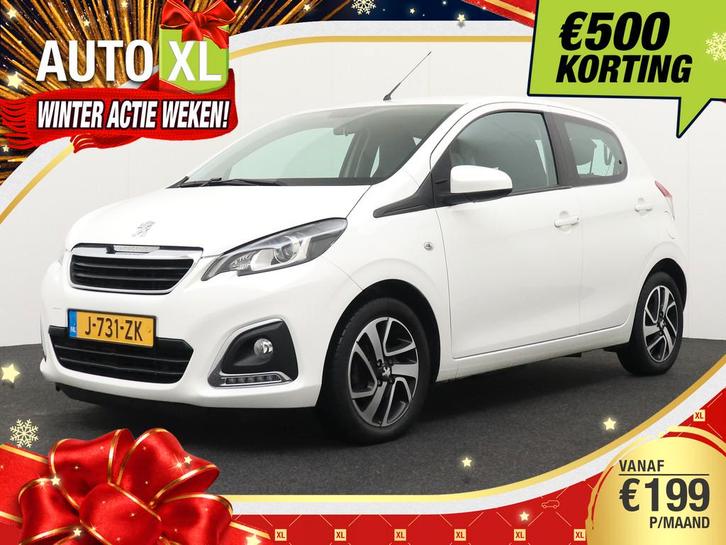 Peugeot 108 1.0 e-VTi Allure Carplay Airco Velgen (bj 2020), Auto's, Peugeot, Bedrijf, Te koop, ABS, Airbags, Airconditioning