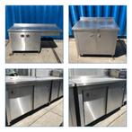 Diverse maten 2 deurs rvs kast/werktafels, Huis en Inrichting, Ophalen