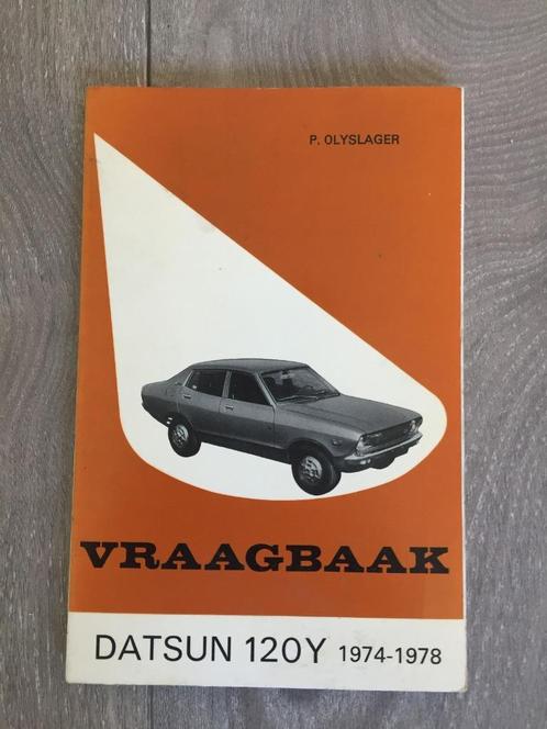 Vraagbaak Datsun 120 Y 1974-1978 P. Olyslager, Auto diversen, Handleidingen en Instructieboekjes, Ophalen of Verzenden