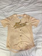 Karl Kani Beige Baseball Shirt - Maat M, Maat 38/40 (M), Karl Kani, Beige, Ophalen of Verzenden