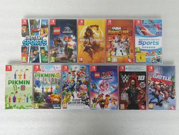 Nintendo Switch games beschikbaar voor biedingen