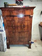 chiffoniere bloem mahonie, Antiek en Kunst, Antiek | Meubels | Kasten, Ophalen