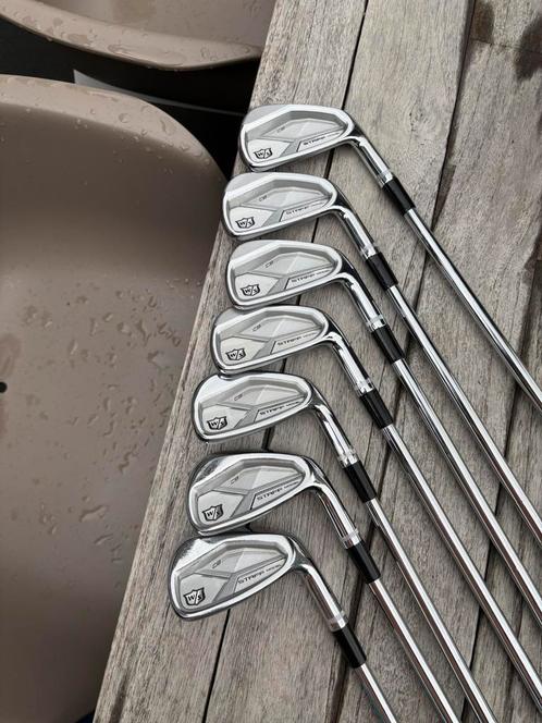 Wilson staff CB stiff shaft 4 T/M PW, Sport en Fitness, Golf, Gebruikt, Set, Overige merken, Ophalen of Verzenden