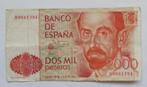 Spanje 2000 Pesetas  1980, Verzenden, Overige landen