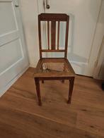 antieke eiken stoel om zelf te oefenen met matten, Antiek en Kunst, Antiek | Meubels | Stoelen en Banken, Ophalen