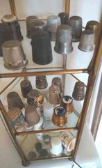 Verzameling vingerhoedjes Zilver Antiek, Verzamelen, Vingerhoedjes, Ophalen of Verzenden, Gebruikt, Zilver, Reliëf