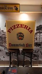 Dommelsch Bier Pizzeria Reclame bord, Verzamelen, Biermerken, Ophalen, Gebruikt, Reclamebord, Plaat of Schild, Dommelsch