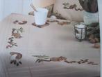 Borduur telpatroon Smikkelen, met eekhoorns paddenstoelen, Ophalen of Verzenden, Nieuw, Handborduren, Patroon