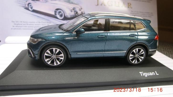 Saic Volkswagen Tiguan L 1:43, Hobby en Vrije tijd, Modelauto's | 1:43, Nieuw, Auto, Overige merken, Ophalen of Verzenden