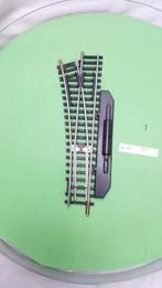 Mehano H0 58282 Handbediende wissel links als nieuw, Gelijkstroom, Rails, Ophalen of Verzenden, Zo goed als nieuw