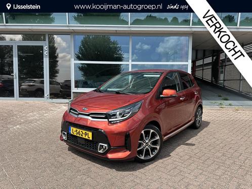 Kia Picanto 1.0 DPi GT-Line 1E EIGENAAR | DEALERONDERHOUDEN, Auto's, Kia, Bedrijf, Te koop, Picanto, ABS, Achteruitrijcamera, Airbags