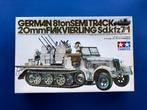 Tamiya	35050	8ton Semi Track Sd.Kfz.7/1 Flakvierling  	1/35, Hobby en Vrije tijd, Tank, Verzenden, 1:32 tot 1:50, Nieuw