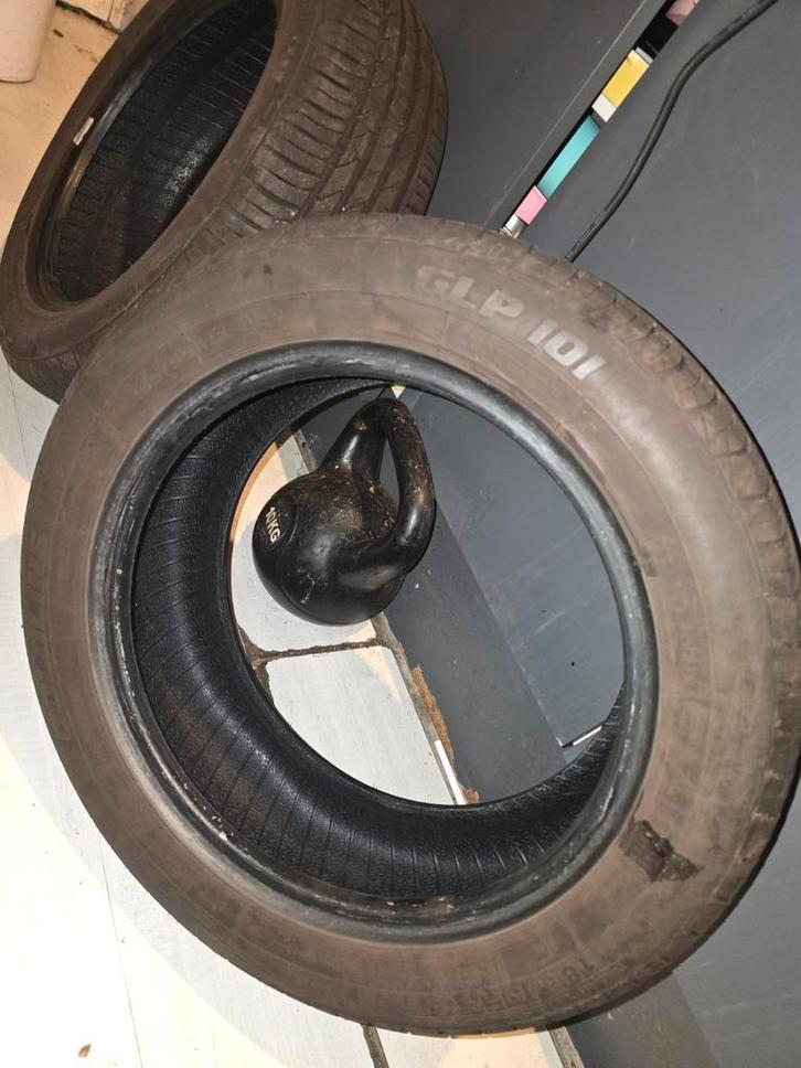4x Autobanden 185/55R15 82V - Gebruikt, Auto-onderdelen, Besturing, Gebruikt, Ophalen of Verzenden