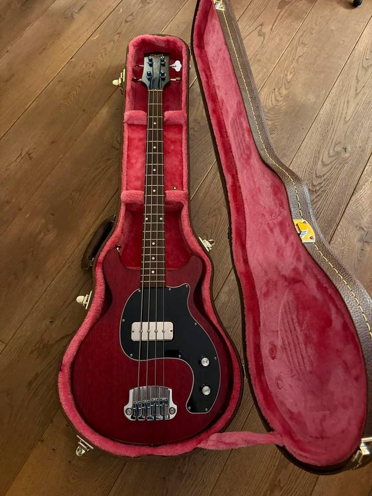 Gibson Les Paul Junior Tribute DC bass met dikke upgrades, Muziek en Instrumenten, Snaarinstrumenten | Gitaren | Bas, Zo goed als nieuw