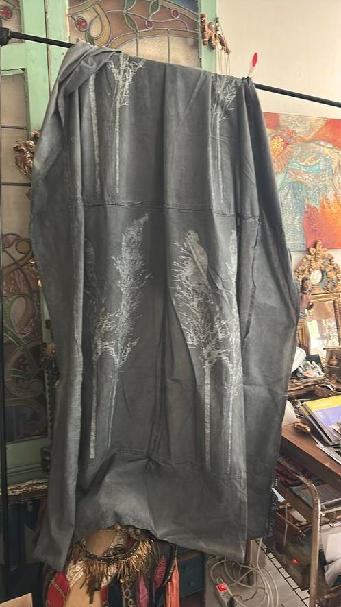 Black by K and M: grote katoenen sjaal, omslag, Kleding | Dames, Mutsen, Sjaals en Handschoenen, Zo goed als nieuw, Sjaal, Maat 46/48 (XL) of groter
