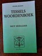 Gelein Jansen - Tessels woordenboek met sèèggies (1993), Ophalen of Verzenden, Gelezen, Van Dale, Nederlands