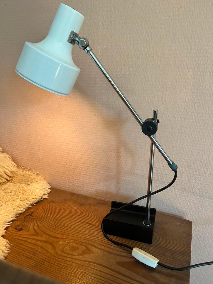 ANVIA Vintage bureaulamp van Hoogervorst, Huis en Inrichting, Lampen | Tafellampen, Gebruikt, Minder dan 50 cm, Ophalen of Verzenden