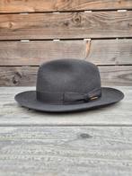 Stetson Fedora 'Bogart Penn' Premium Furfelt - Maat 57, Stetson, Hoed, Ophalen of Verzenden, 57 cm (M, 7⅛ inch) of minder