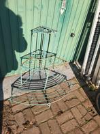 Mooie hoek etagère / bloementafel, Ophalen, Gebruikt