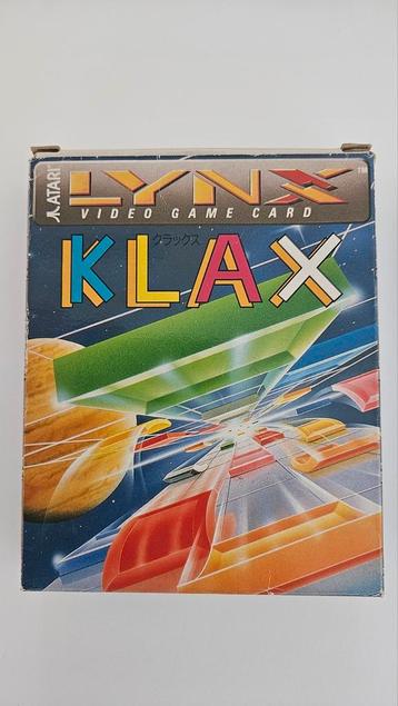 Atari Lynx Klax Japans Compleet beschikbaar voor biedingen