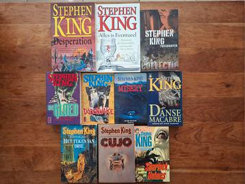 Stephen King boeken 10 stuks beschikbaar voor biedingen