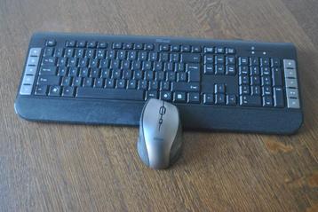 toetsenboard met muis, Trust, draadloos beschikbaar voor biedingen