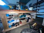Houten werktafel, Doe-het-zelf en Verbouw, Werkbanken, Ophalen, Gebruikt