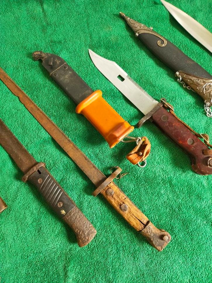 Baljonet, Verzamelen, Militaria | Algemeen, Landmacht, Mes of Dolk, Overige gebieden, Ophalen of Verzenden