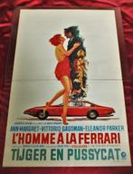Originele filmposter uit 1967 L’ Homme A La Ferrari, Ophalen of Verzenden, Zo goed als nieuw, Rechthoekig Staand, Film en Tv