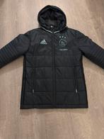 Ajax winterjas jeugdopleiding maat s, Ophalen of Verzenden, Zo goed als nieuw, Zwart