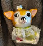 Kerstbal Chihuahua hond kerstornament, Ophalen of Verzenden, Zo goed als nieuw