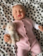 Reborn baby meisje slapend €85,- inclusief verzending, Verzamelen, Poppen, Verzenden, Zo goed als nieuw, Babypop