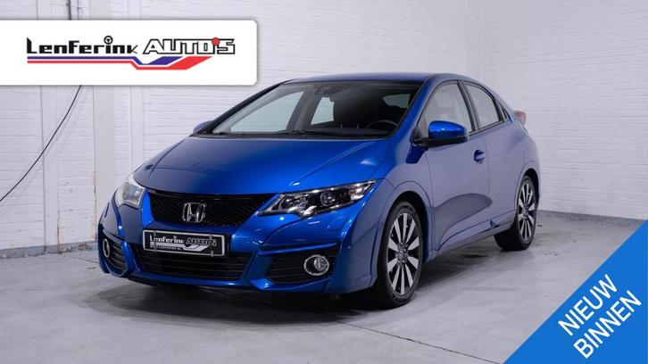 Honda Civic 1.4 Elegance Business Edition navigatie lmv 17", Auto's, Honda, Bedrijf, Te koop, Civic, ABS, Achteruitrijcamera, Airbags