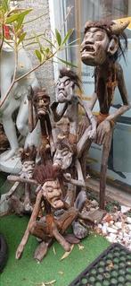 6 indianenbeelden, Ophalen