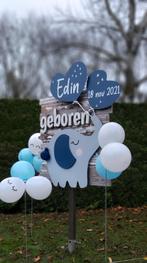 geboortebord Edin, Kinderen en Baby's, Ophalen, Gebruikt, Geboortebord