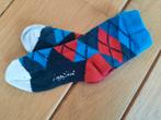 Happy Socks sokken rood wit blauw ruit maat 23 - 26, Kinderen en Baby's, Jongen of Meisje, Nieuw, Ophalen of Verzenden, Happy Socks