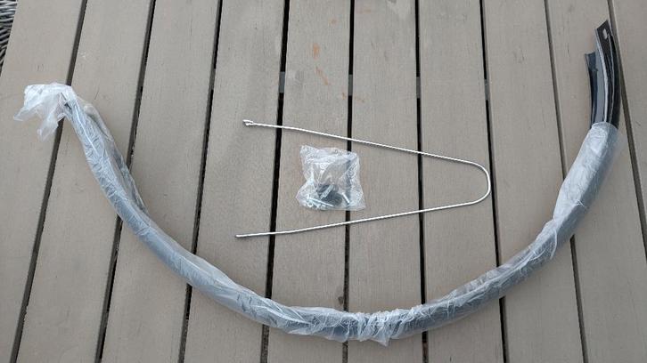 Nieuw kunststof achter spatbord fiets, 28 inch, zwart, Fietsen en Brommers, Fietsonderdelen, Nieuw, Algemeen, Spatbord, Ophalen