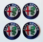 ALFA ROMEO  velg logo merk embleem stickers 5CM ., Auto diversen, Ophalen of Verzenden, Zo goed als nieuw