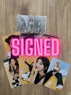 signed ichillin fansign postcard + winner group kpop k.pop, Verzamelen, Muziek, Artiesten en Beroemdheden, Ophalen of Verzenden