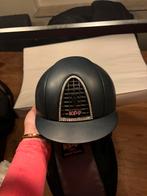 Kap italia mat blauw, Dieren en Toebehoren, Paardrijkleding, Ophalen, Gebruikt, Cap