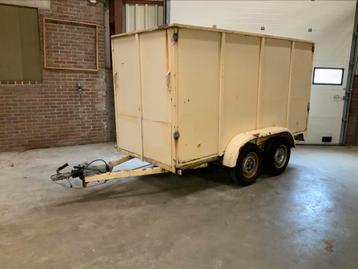 Hapert 1500 kg Gesloten Aanhanger Dicht Aanhangwagen beschikbaar voor biedingen