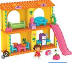 Duplo (grote shopper vol) en Megabloks Dora Huis, Ophalen of Verzenden, Gebruikt, Megabloks