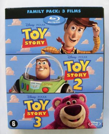 Toy Story 1 2 3 (originele blurays) Trilogy 