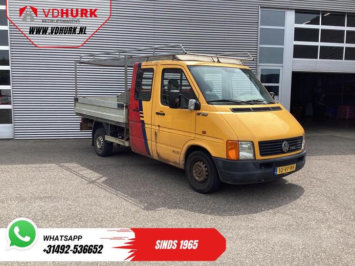 Volkswagen Lt 35 2.8 TDI 130 pk L3 DC Dubbel Cabine EXPORT O, Auto's, Bestelauto's, Bedrijf, Te koop, ABS, Alarm, Centrale vergrendeling