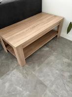Mooie HASLUND Salontafel - Lichte Eiken - 60x120cm, Ophalen, Gebruikt, 100 tot 150 cm, Eikenhout